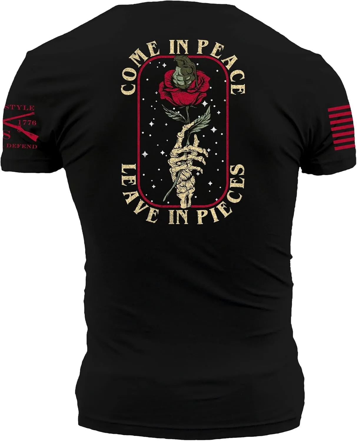 Grunt Style Death Rose Men's T-Shirt