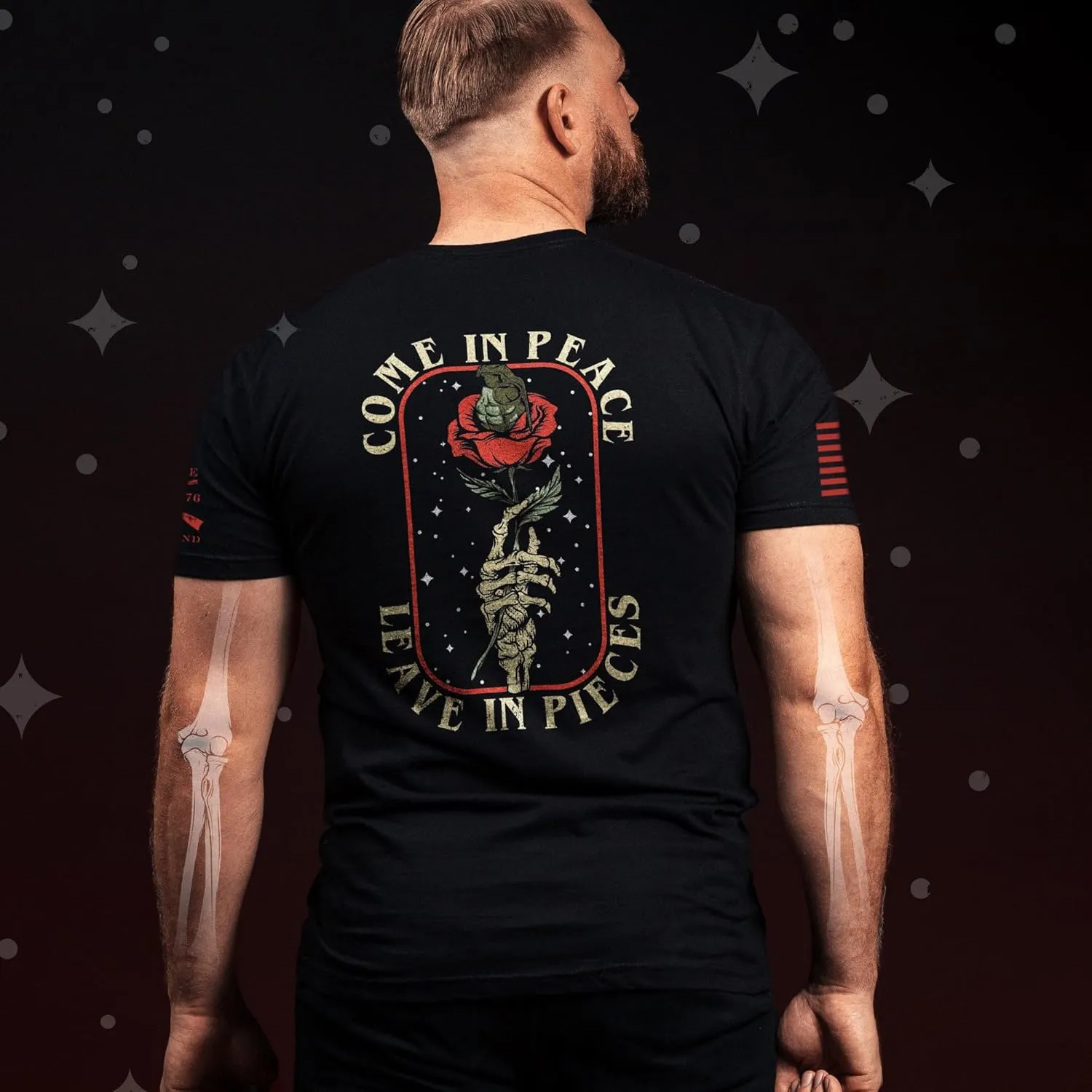 Grunt Style Death Rose Men's T-Shirt
