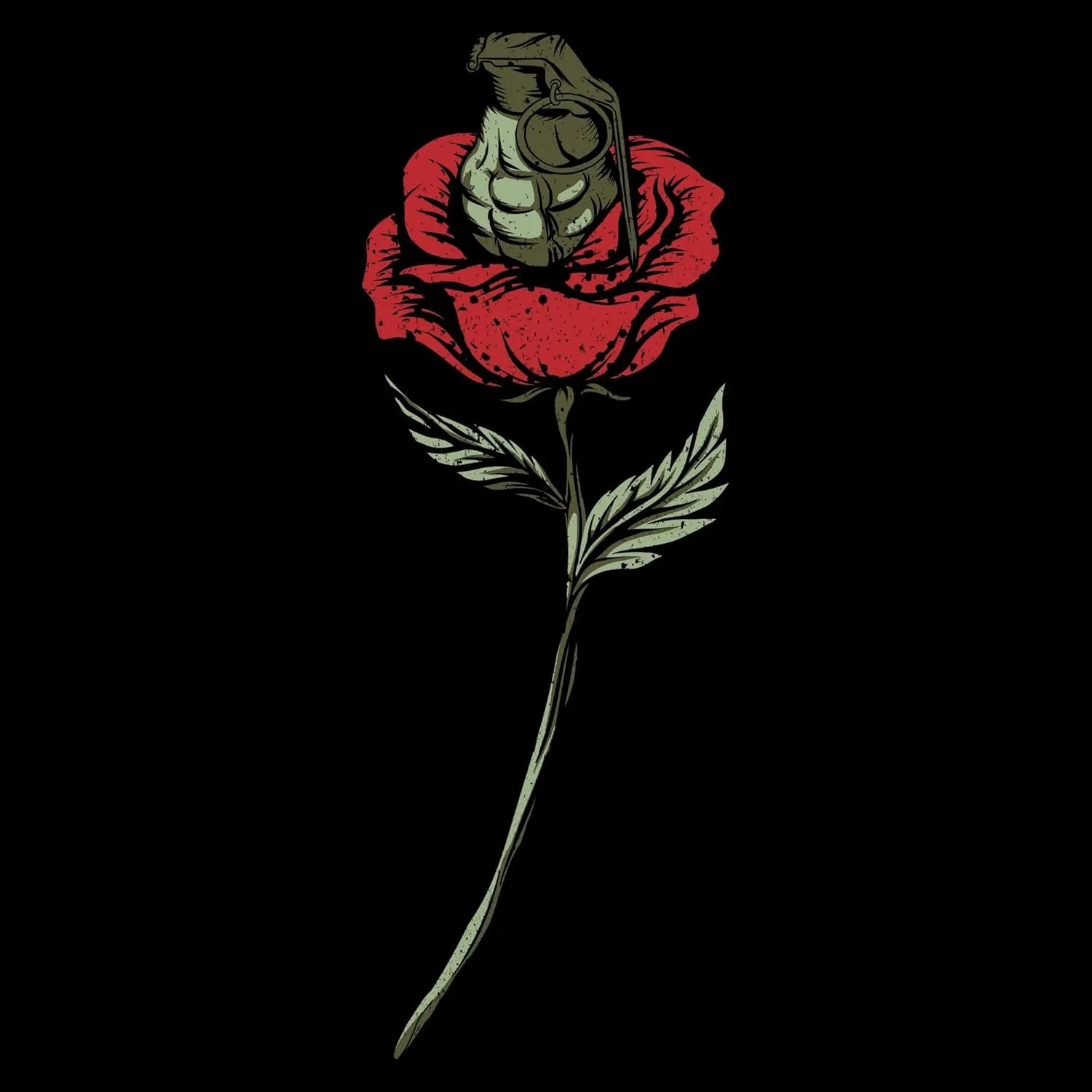 Grunt Style Death Rose Women's T-Shirt