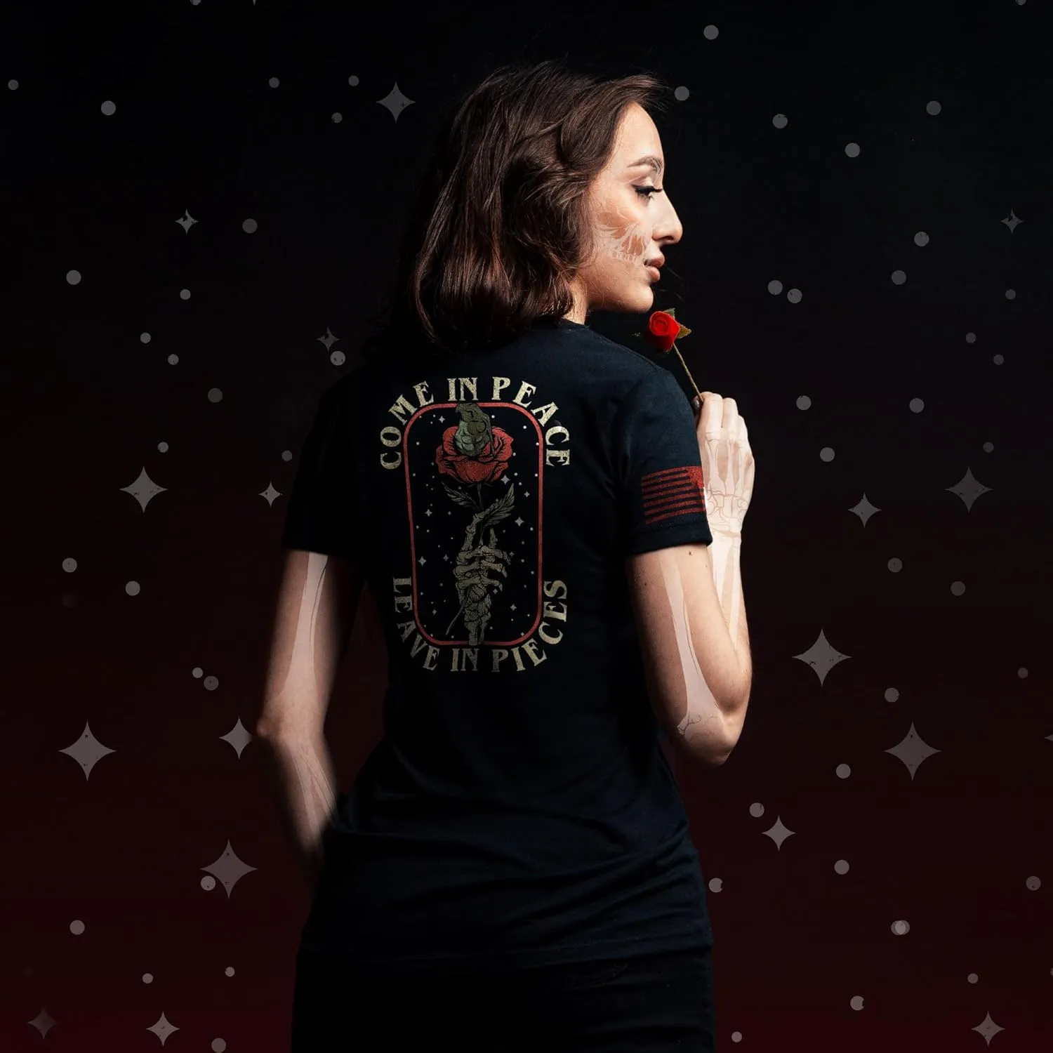 Grunt Style Death Rose Women's T-Shirt