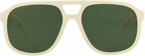 Gucci Women's Acetate Pilot Aviator Sunglasses