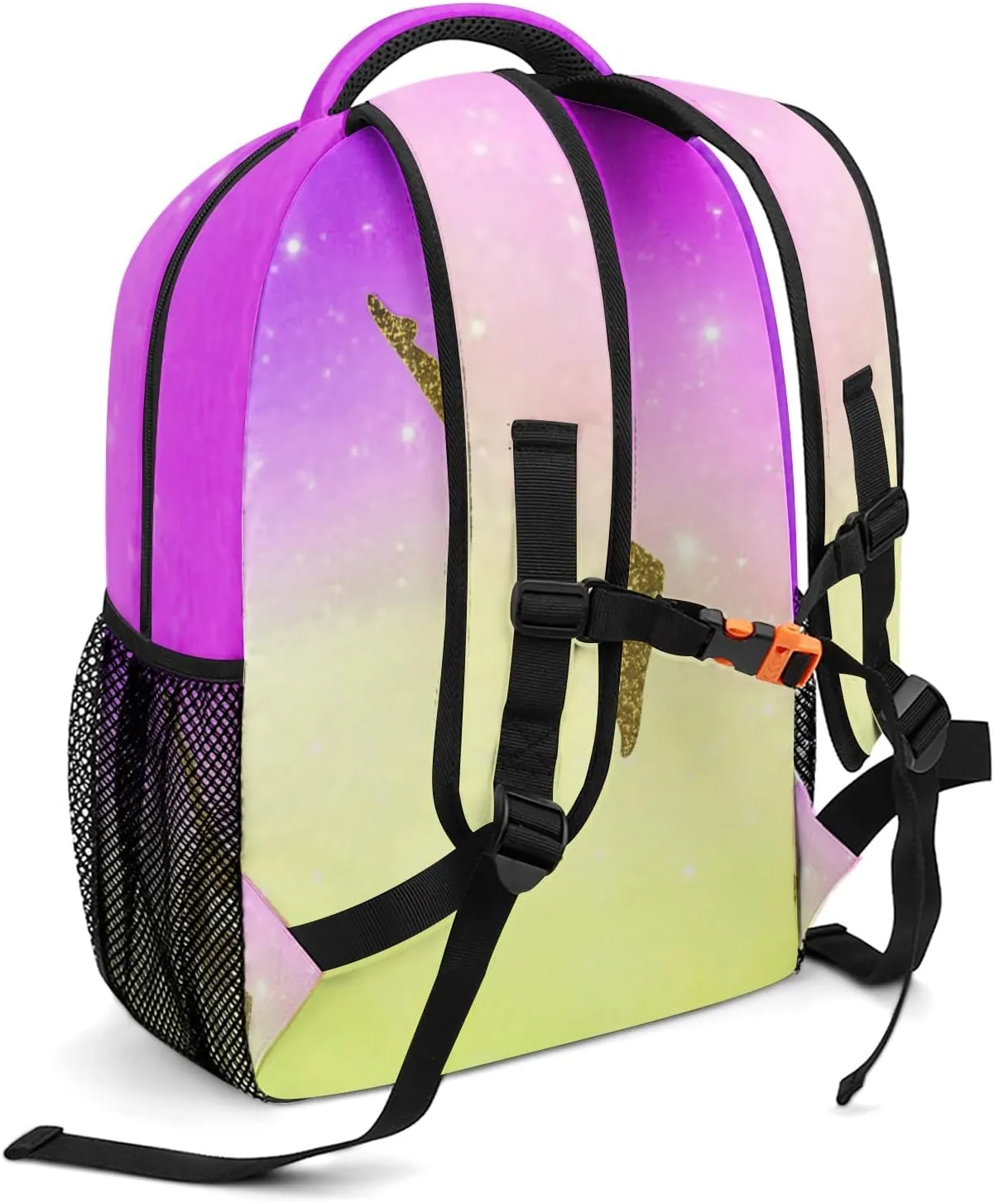 Gymnastics Leap Pastel Pink Personalized Backpack Waterproof Bags for Girls Boys Gift with Name