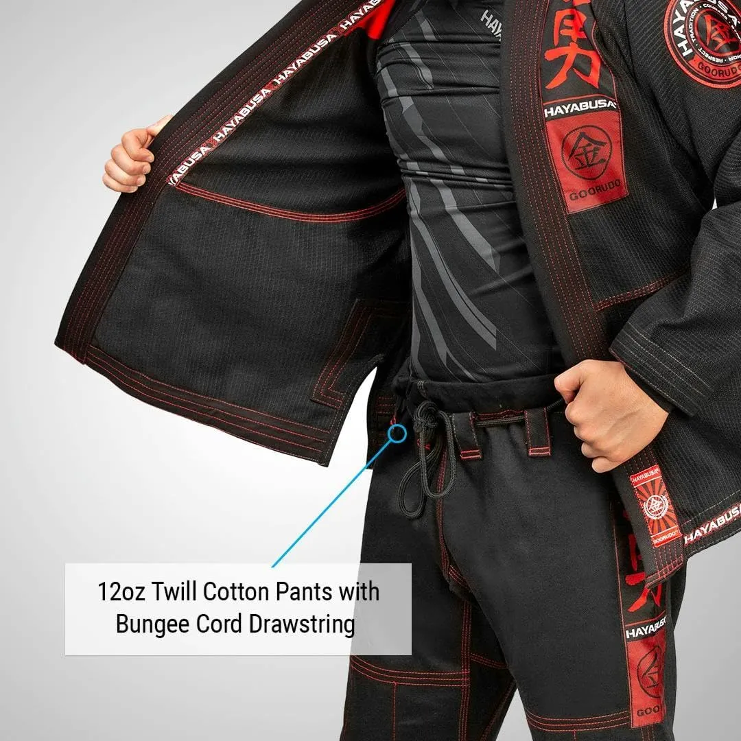 Hayabusa Goorudo 3 Gold Weave Jiu Jitsu Gi