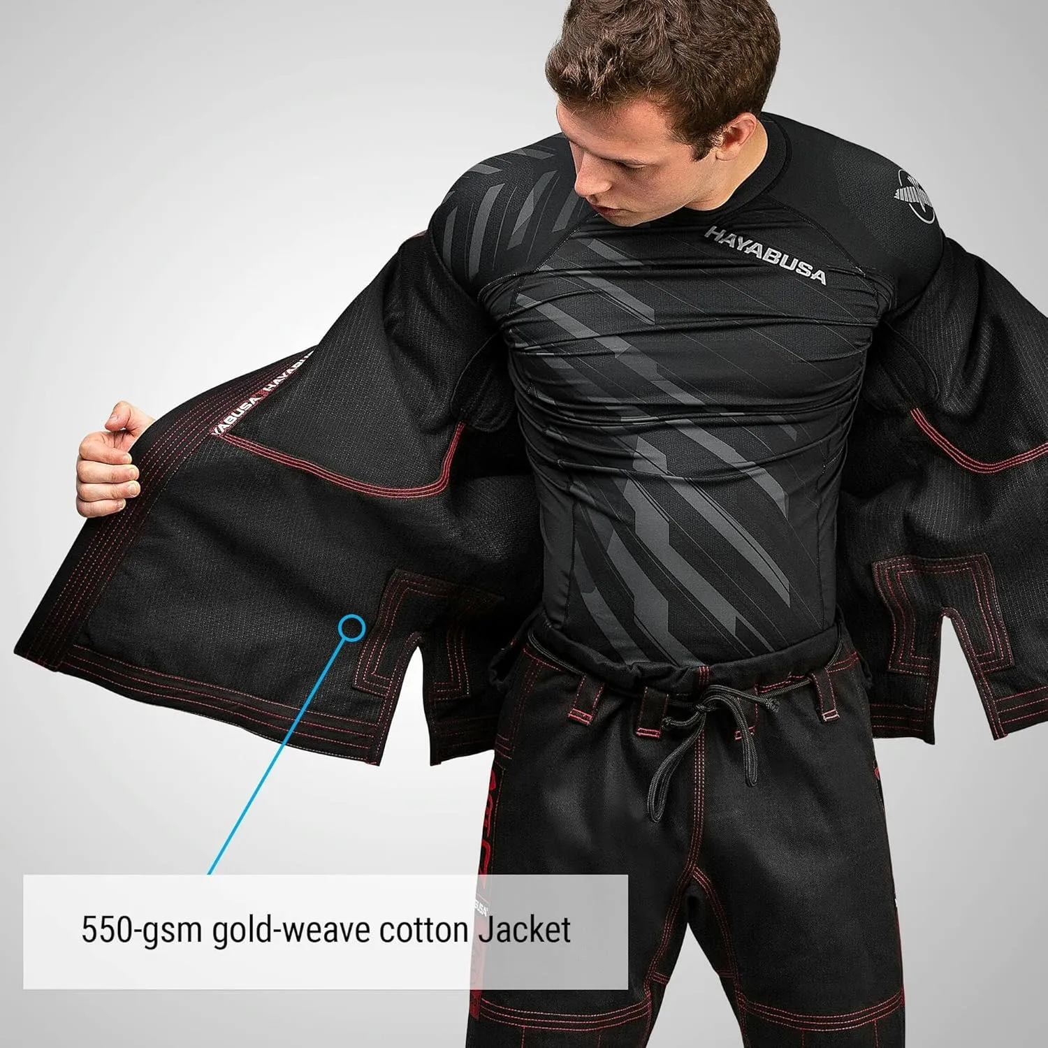 Hayabusa Goorudo 3 Gold Weave Jiu Jitsu Gi