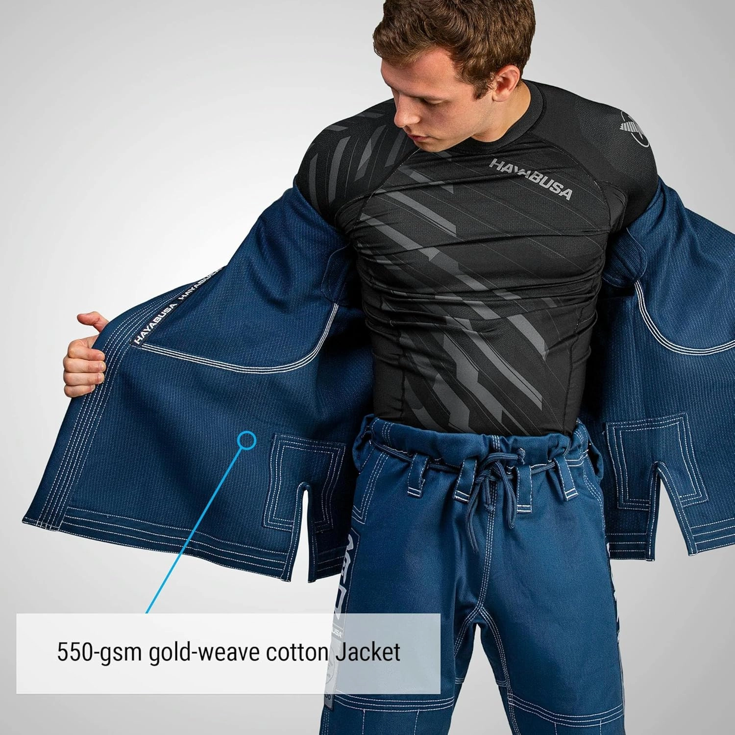 Hayabusa Goorudo 3 Gold Weave Jiu Jitsu Gi
