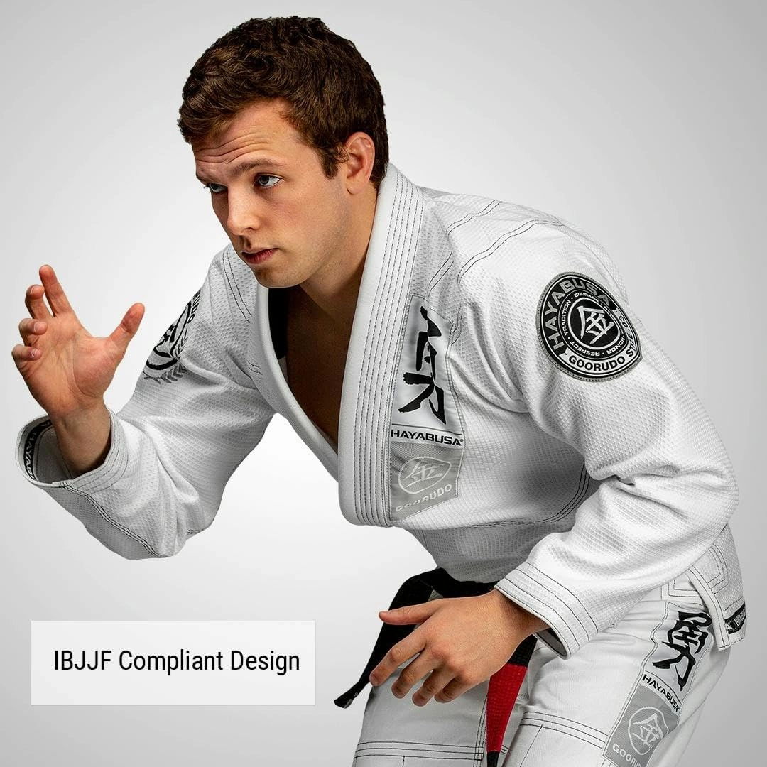 Hayabusa Goorudo 3 Gold Weave Jiu Jitsu Gi