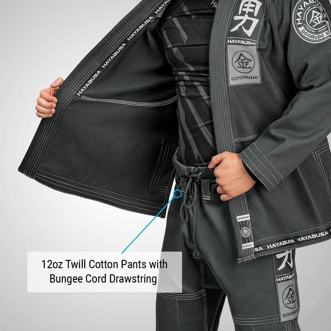 Hayabusa Goorudo 3 Gold Weave Jiu Jitsu Gi