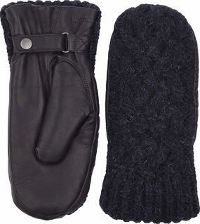 Hestra Ragnhild Cable Knit Insulated Wool Mitt