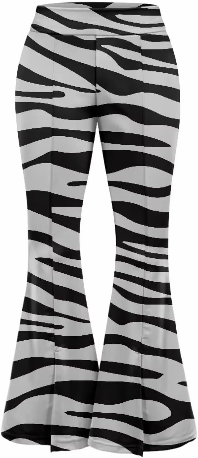 High Waisted Yoga Leggings for Women Flare Buttery Soft Tummy Control Pants Slit Sport Workout Sweatpants