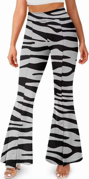 High Waisted Yoga Leggings for Women Flare Buttery Soft Tummy Control Pants Slit Sport Workout Sweatpants