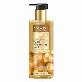 HN Milk Cleanser Vitamin E, 24K Gold, Honey, Almond Oil | Mild, Gentle, Moisturizing AND Hydrating face wash| Smooth AND toned skin - [250ml] |.|