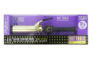 Hot Tools Big Bumper Spring Curling Iron, 1-1/2"