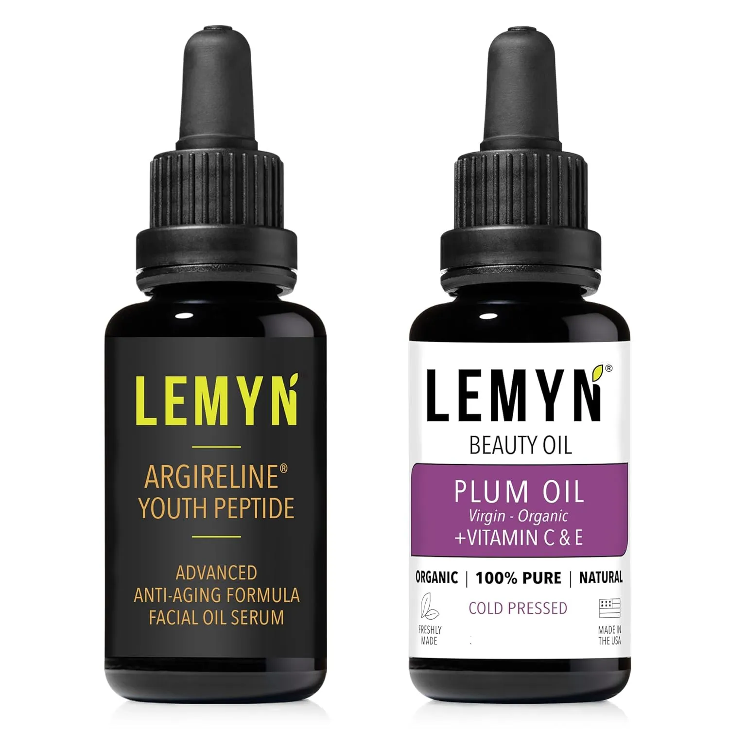 Hydrating & Rejuvenating Face Oil Bundle 2 x 15ml - Freshly Handcrafted in the USA