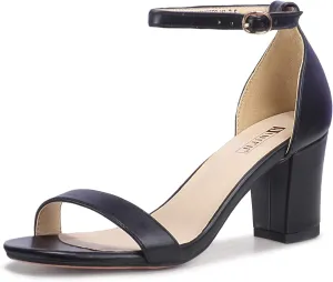 IDIFU Women's 3 Inch Heel Sandals for Women