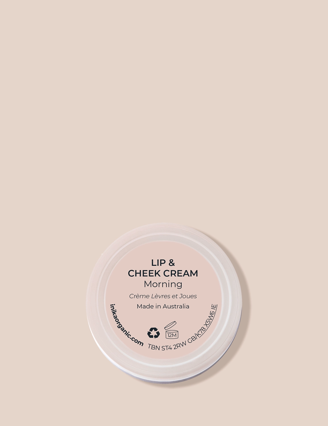 INIKA Organic Lip & Cheek Cream (Morning)