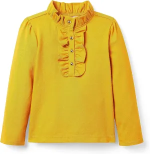 Janie and Jack Girl's Ruffle Top (Toddler/Little Kids/Big Kids)