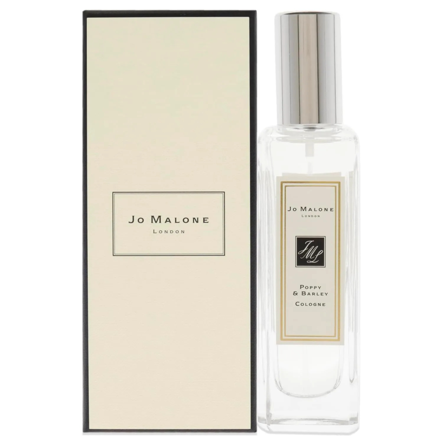 Jo Malone Poppy & Barley for Women Eau de Cologne Spray, 1 ounce,Multi-color