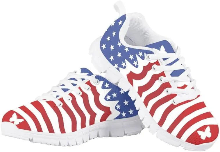 Judtueit Hipie Flower Kids Trainers School Shoes, Girls Low-Top Tennis Shoes, Teen Autumn/Winter Sneakers Hiking Shoes