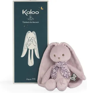 Kaloo Lapinoo My First Friend Corduroy Rabbit - Machine Washable - 10” Tall in Gift Box - Pink Ages 0  - K969940