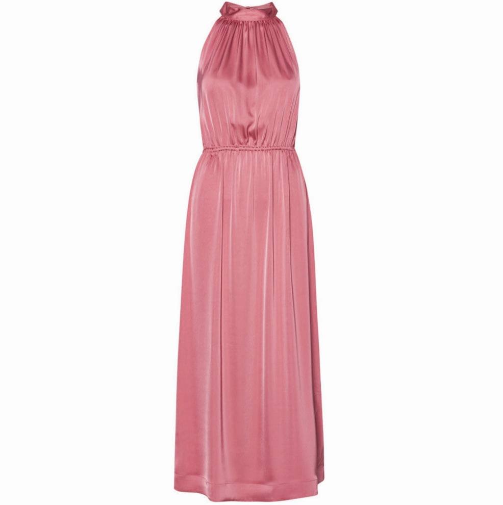 Karmamia Copenhagen Lulu Kjole Semi Rich Velvet Pink