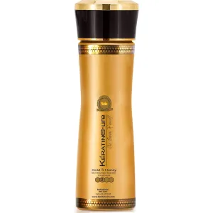 Keratin Cure Best Hair Treatment Gold & Honey Bio-Brazilian 5 Oz Kids, Men, Women, Teens Silky Soft Formaldehyde Free Complex Argan Oil Nourishing Straightening Damaged Dry Frizzy Coarse Curly Wavy