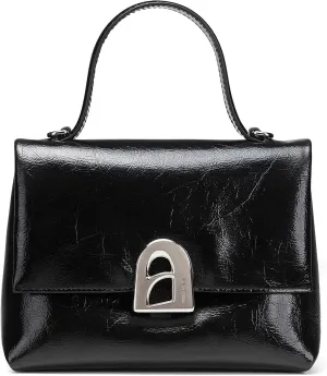 LA FESTIN Leather Small Handbag for Women, Mini Crossbody Purse & Shoulder Bag
