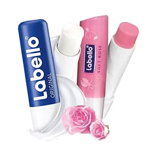 Labello- Rose and Classic 4 pack