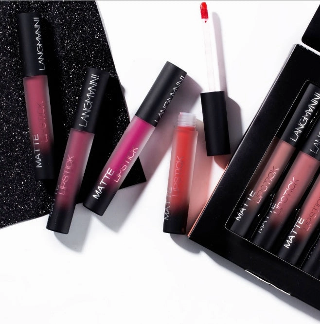 Langmanni Matte Lipstick 12 pcs. Set