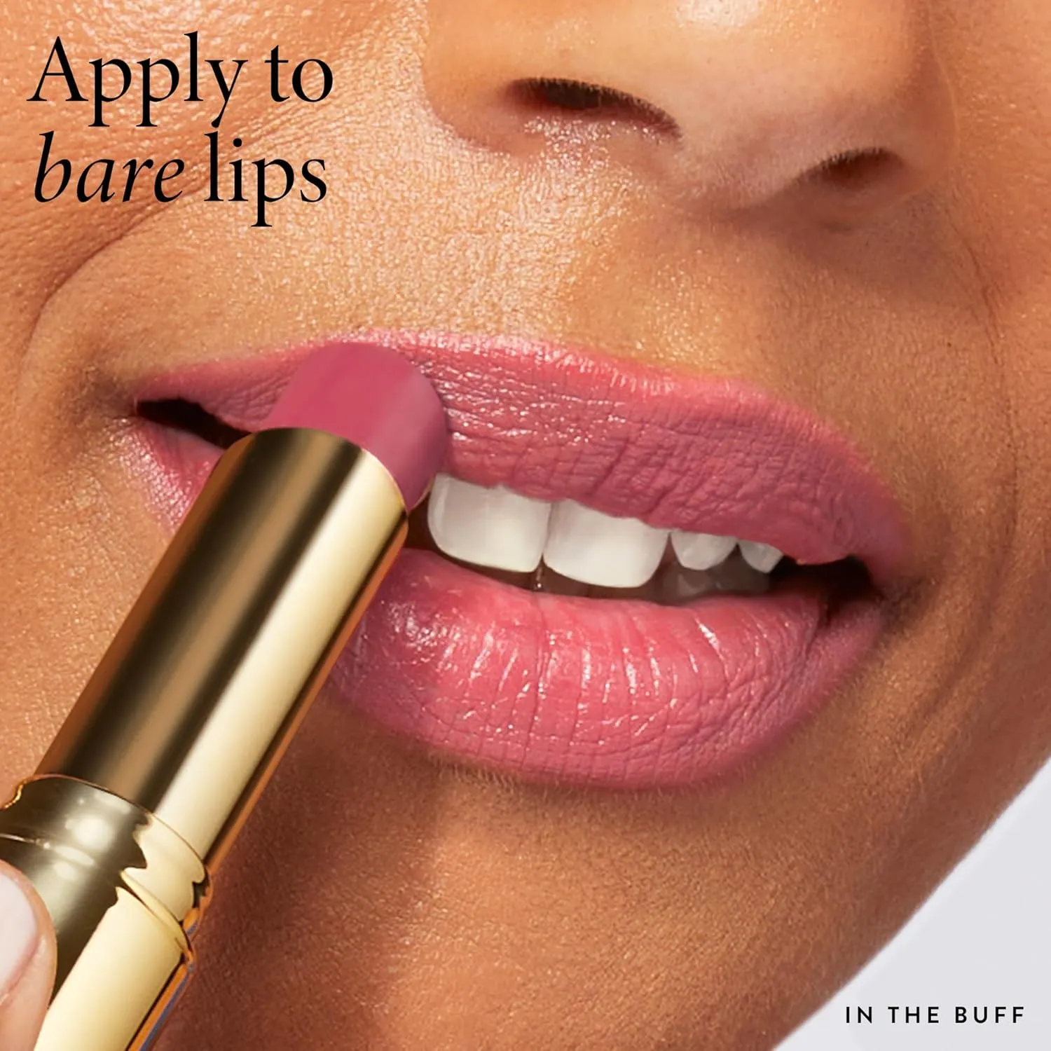 LAURA GELLER NEW YORK Jelly Balm Moisturizing Tinted Lip Balm - In the Buff - Hydrating Vitamin E - Semi-Shine Finish