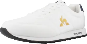 Le Coq Sportif Unisex Racerone_2 Trainers, Optical White Gold, 10