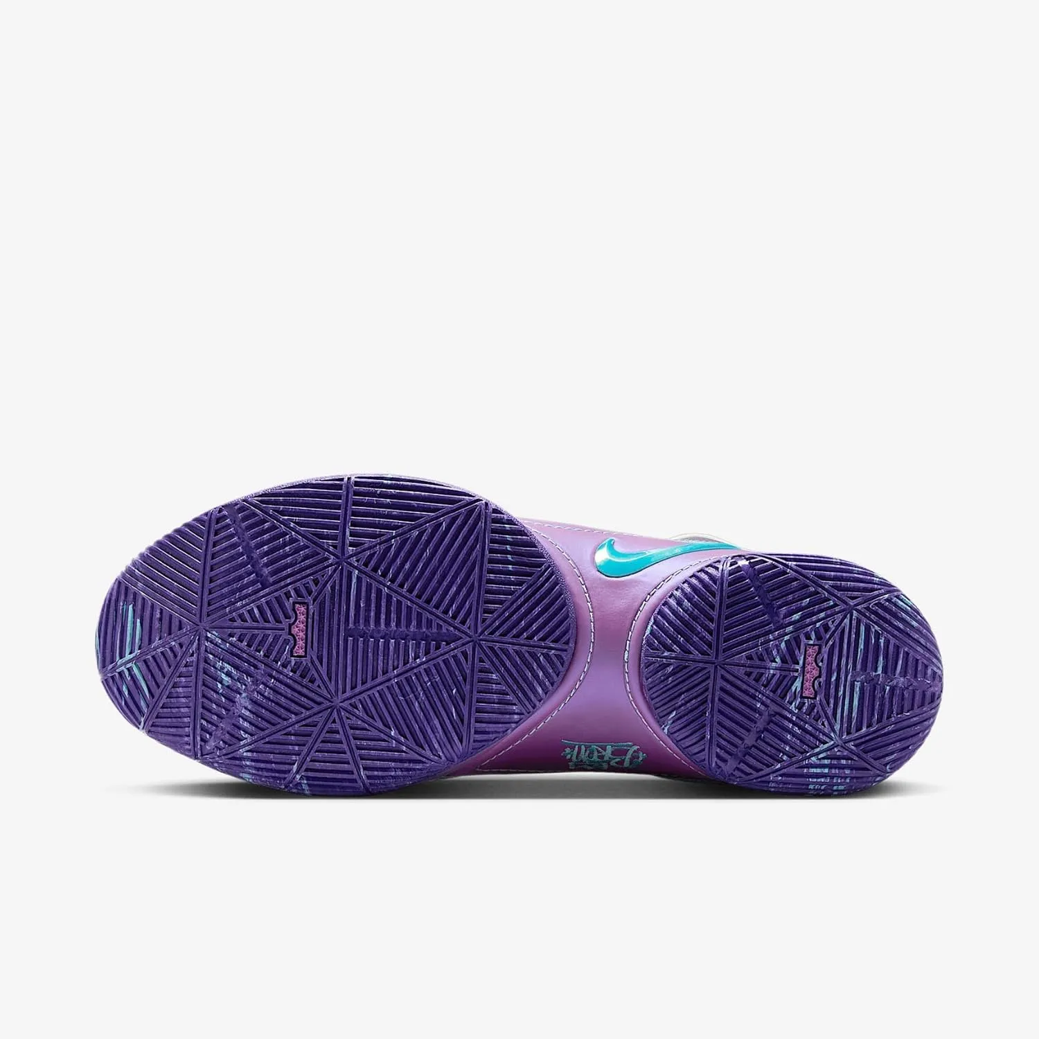 Lebron XXII “Mogul” Basketball Shoes (HV8454-001, Soft Pearl/Vivid Purple/Court Purple/Hyper Turquoise)