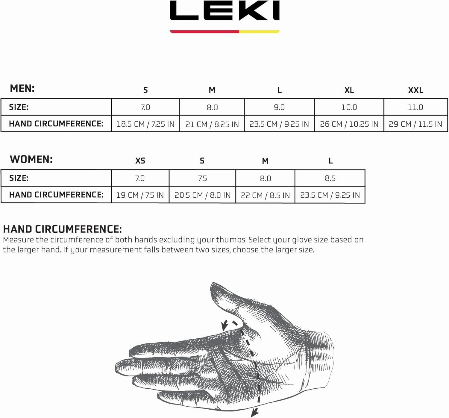 LEKI Griffin Thermo 3D Primaloft Gold Insulated Waterproof Gloves for Skiing, Snowboarding, & Cold Weather