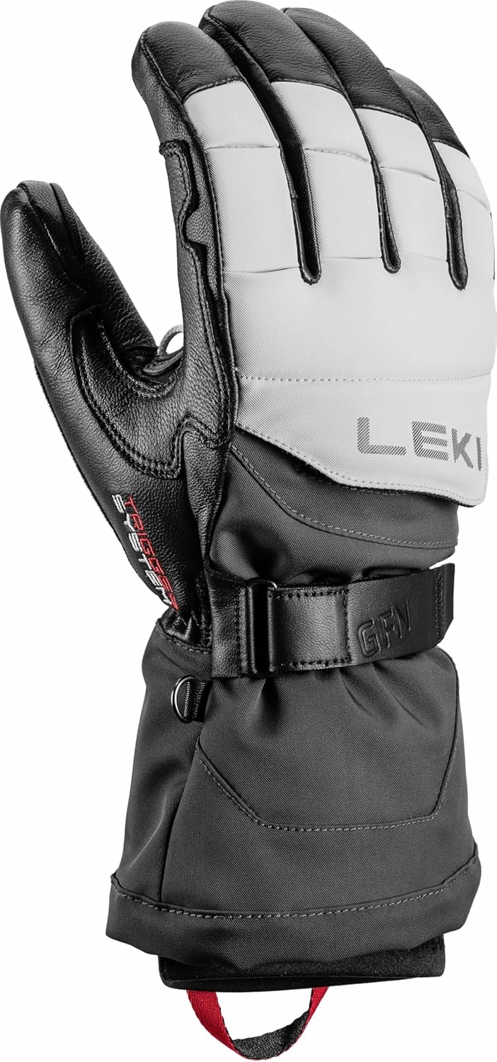 LEKI Griffin Thermo 3D Primaloft Gold Insulated Waterproof Gloves for Skiing, Snowboarding, & Cold Weather