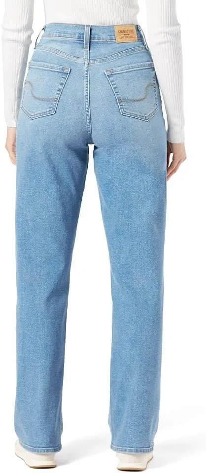 Levi Strauss Signature Gold Women's Heritage High-Rise Loose Straight (Also Available in Plus Size)