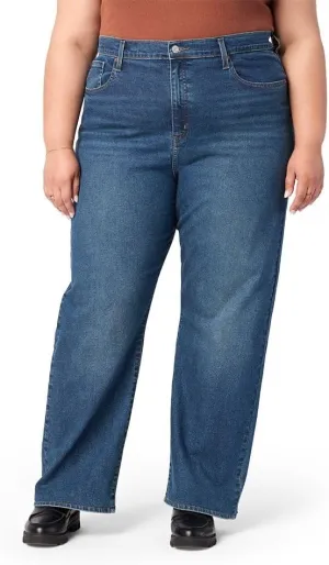 Levi Strauss Signature Gold Women's Heritage High-Rise Loose Straight (Also Available in Plus Size)