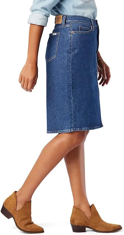 Levi Strauss Signature Gold Women's Heritage Midi Skirt (Also Available in Plus)