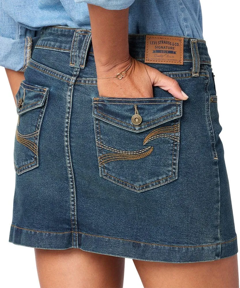 Levi Strauss Signature Gold Women's True Skirt (Available in Plus)