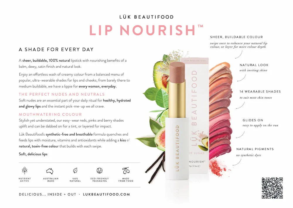 Lip Nourish - Peach Melon
