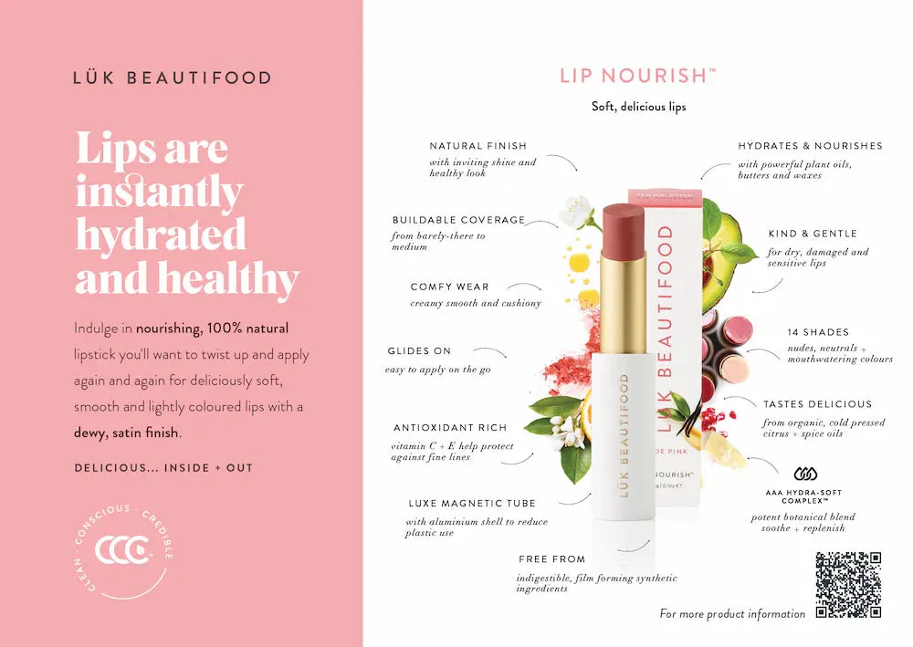 Lip Nourish - Peach Melon