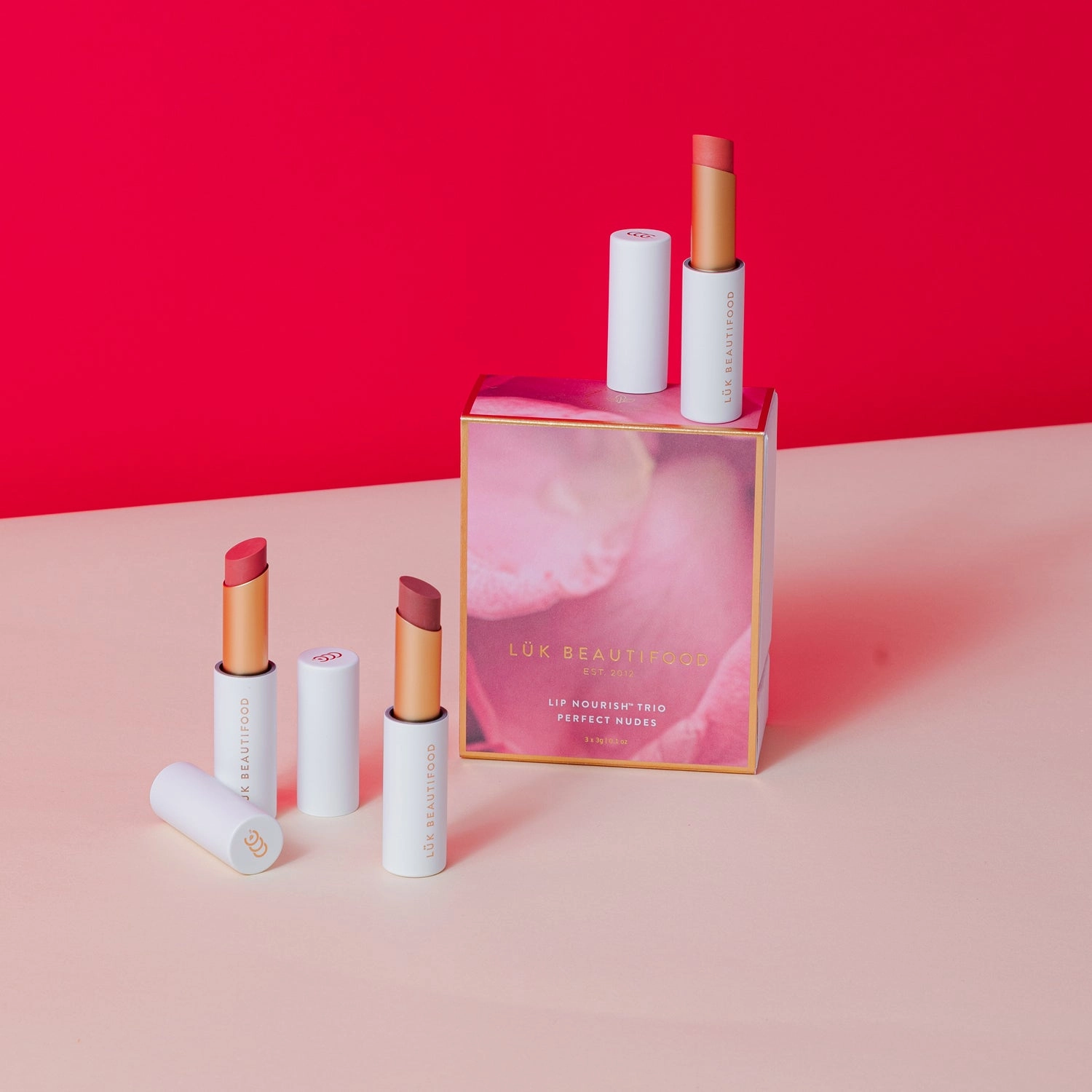 Lip Nourish Trio – Perfect Nudes