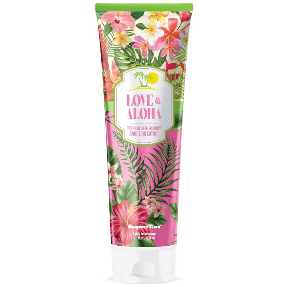 Love & Aloha Tropical Reef Friendly Bronzing Lotion 9.5oz