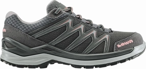 LOWA Innox Pro GTX LO Ws 320709 Women's Trekking Shoes Hiking Outdoor Grey, Anthracite rose, 11 US