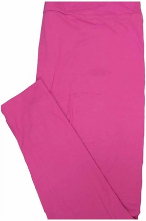 Lularoe One Size OS Solid Dark Rose Womens Leggings fits Adult Sizes 2-10
