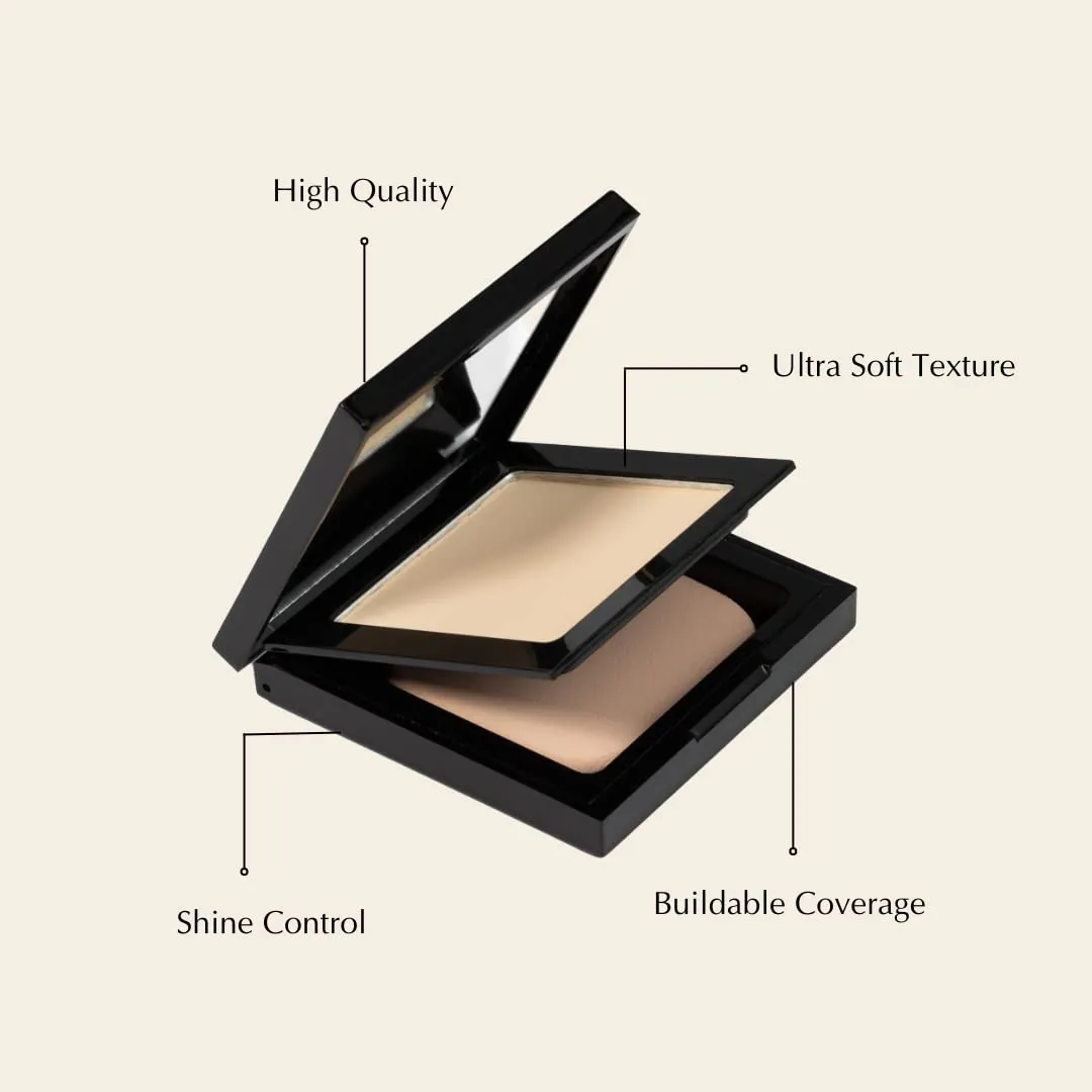 Luminous Stay-in-Place Matte Powder Foundation - Hydrating, Silky, Nourishing Elements EpiLynx by Dr. Liia