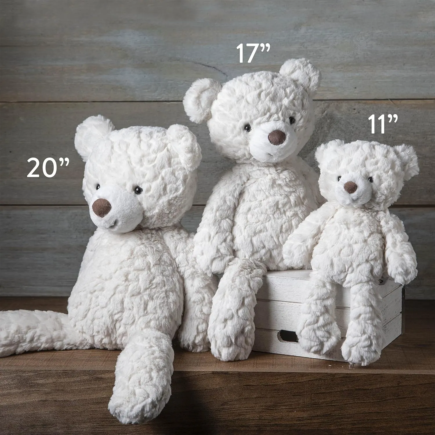 Mary Meyer Putty Bear Medium Teddy Bear Soft Toy, Cream