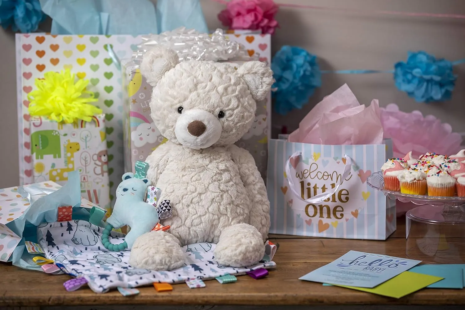Mary Meyer Putty Bear Medium Teddy Bear Soft Toy, Cream