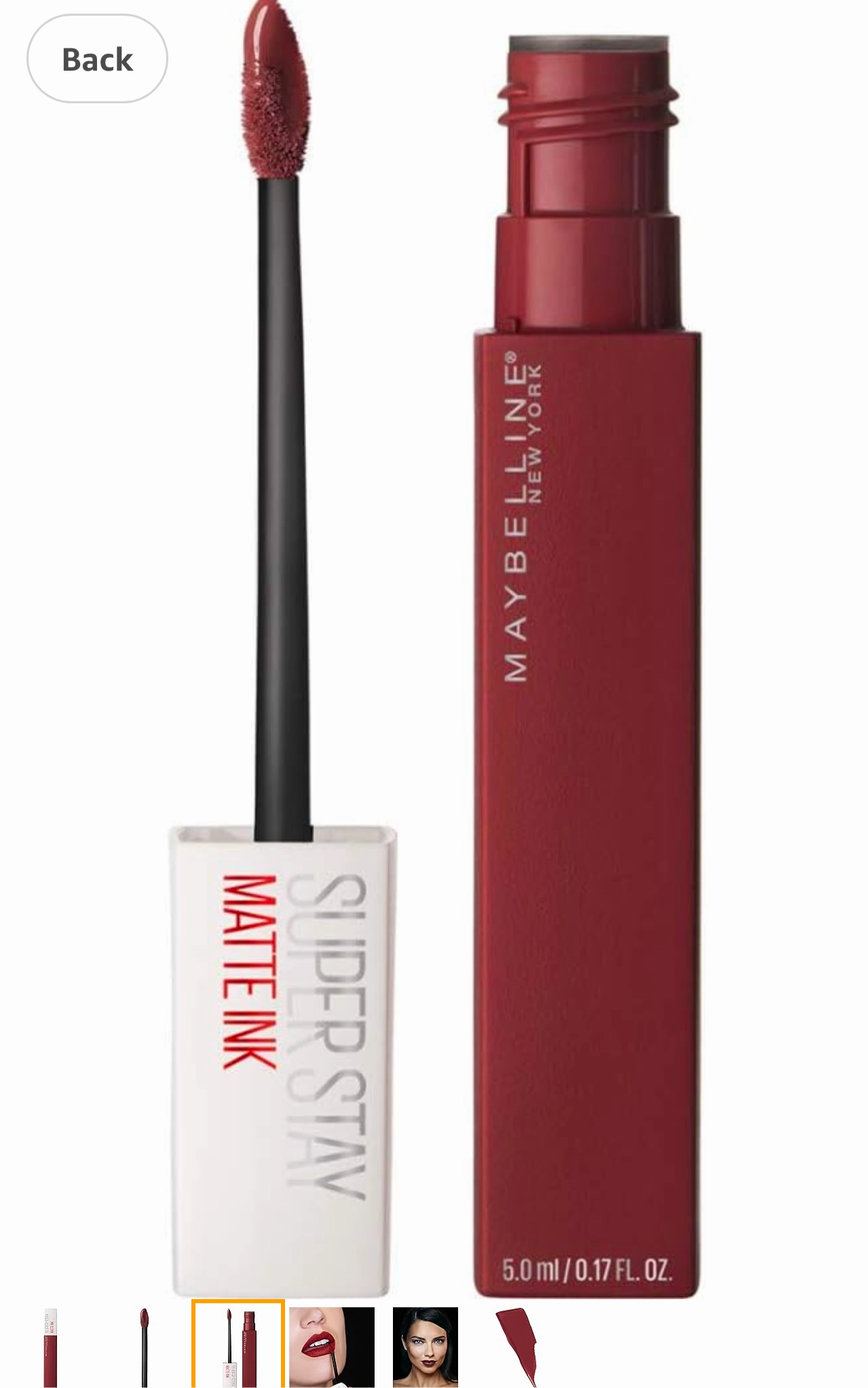 Maybelline Superstay Matte Ink 50 Voyager