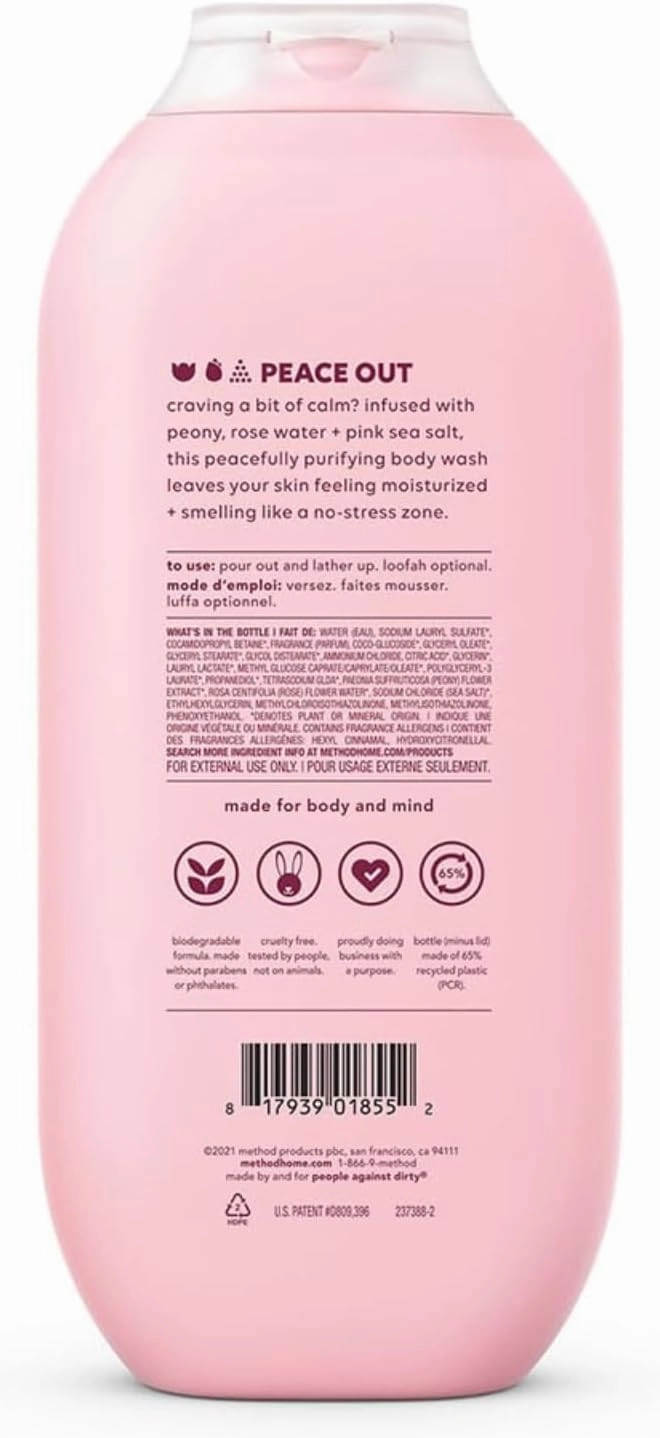 Method Body Wash (Pure Peace   Berry Balance)