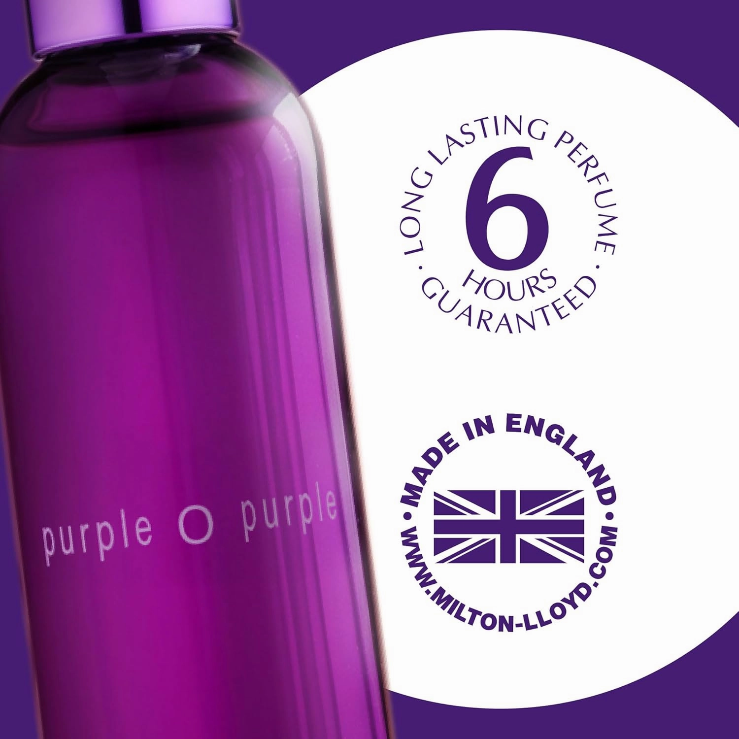 Milton-Lloyd Colour Me Purple - Chypre Fruity Fragrances - Long Lasting Perfume for Women - Eau de Parfum for Women - Womens Perfume - 3.4 oz