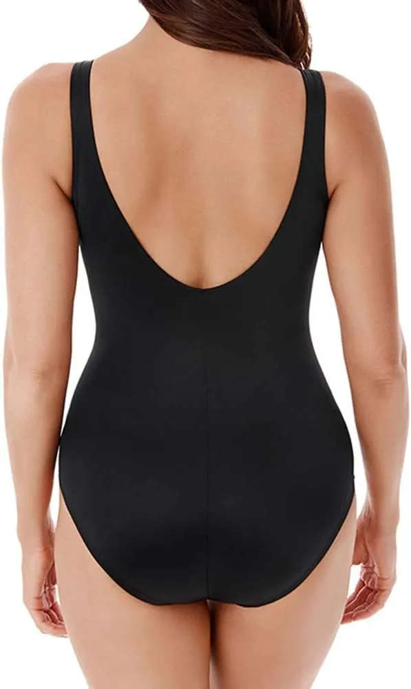 Miraclesuit Women's Swimwear Illusionists Circe Soft Cup Tummy Control One Piece Swimsuit